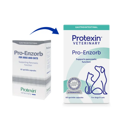 Protexin - PRO-ENZORB (Pancreatic Supplement For Dogs & Cats) 60 Capsules