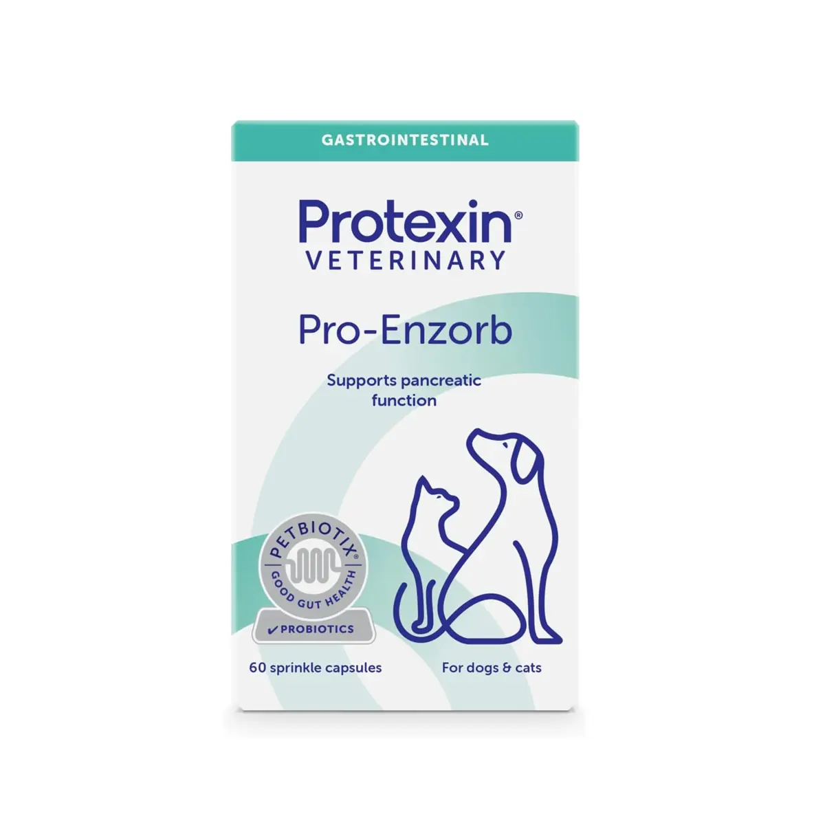 Protexin - PRO-ENZORB (Pancreatic Supplement for Dogs & Cats) 60 Capsules