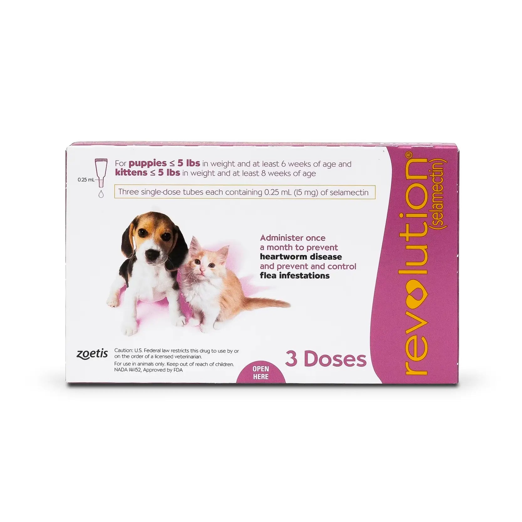 Revolution flea and tick online for puppies