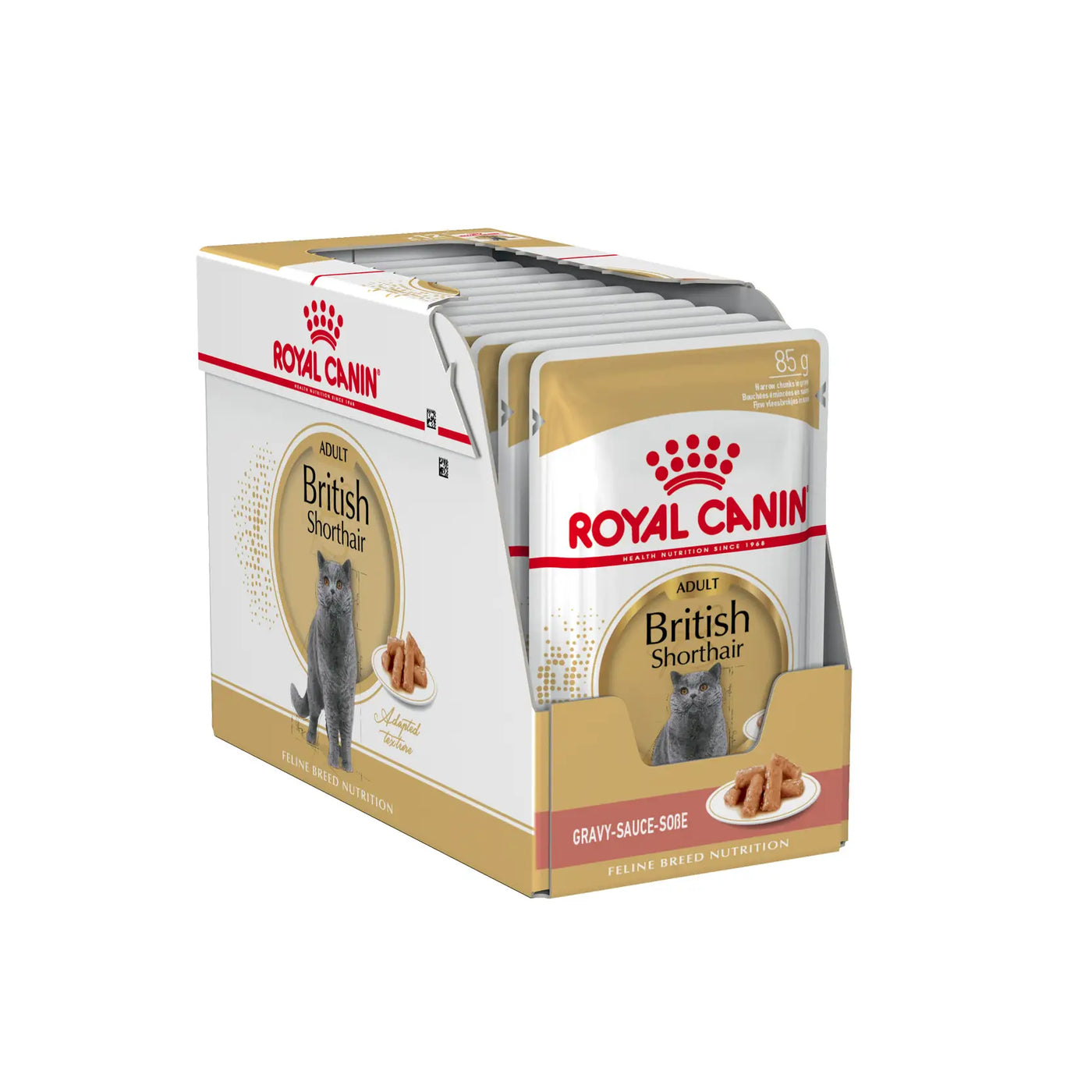 Royal Canin - Adult British Shorthair Wet Food In Gravy 85g