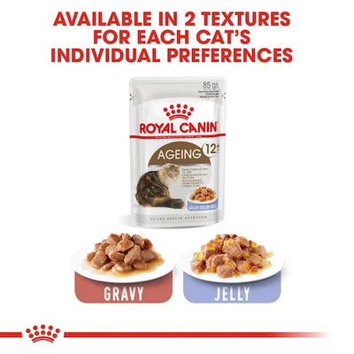 Royal Canin - Ageing 12+ Cat Wet Food in Jelly 85g