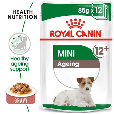 Royal Canin - Ageing 12+ Mini Dog Gravy Wet Food 85g