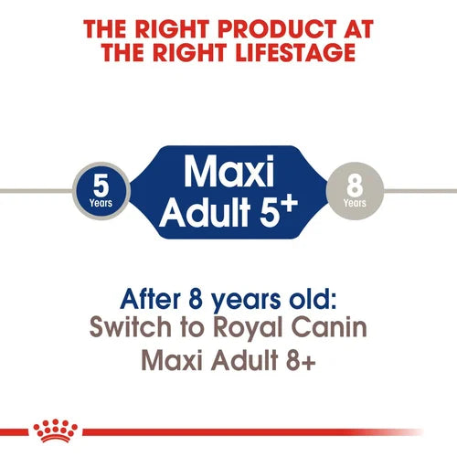 Royal Canin - MAXI Adult 5+ Dogs Dry Food 15kg