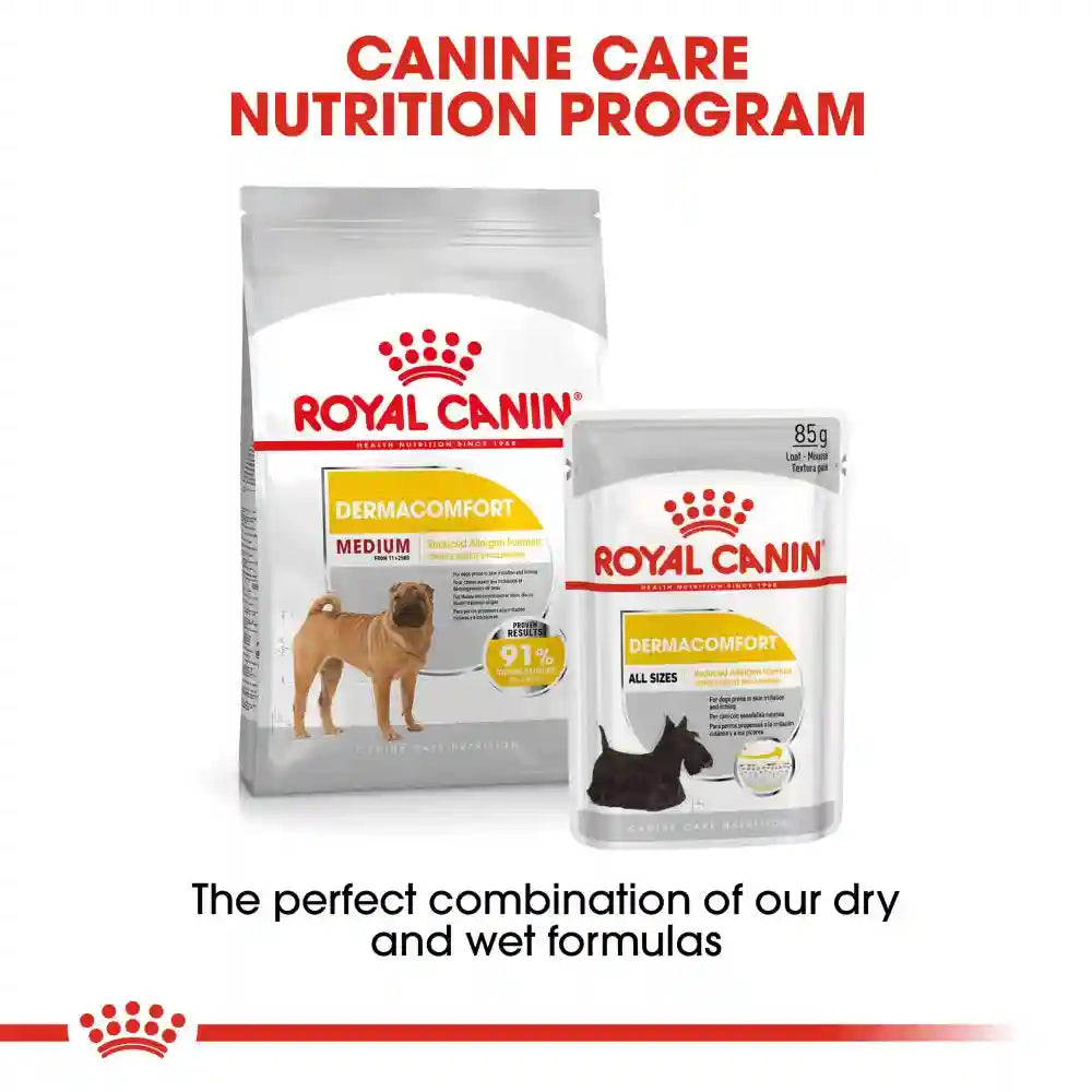 Royal Canin - Medium Dermacomfort Dog Dry Food