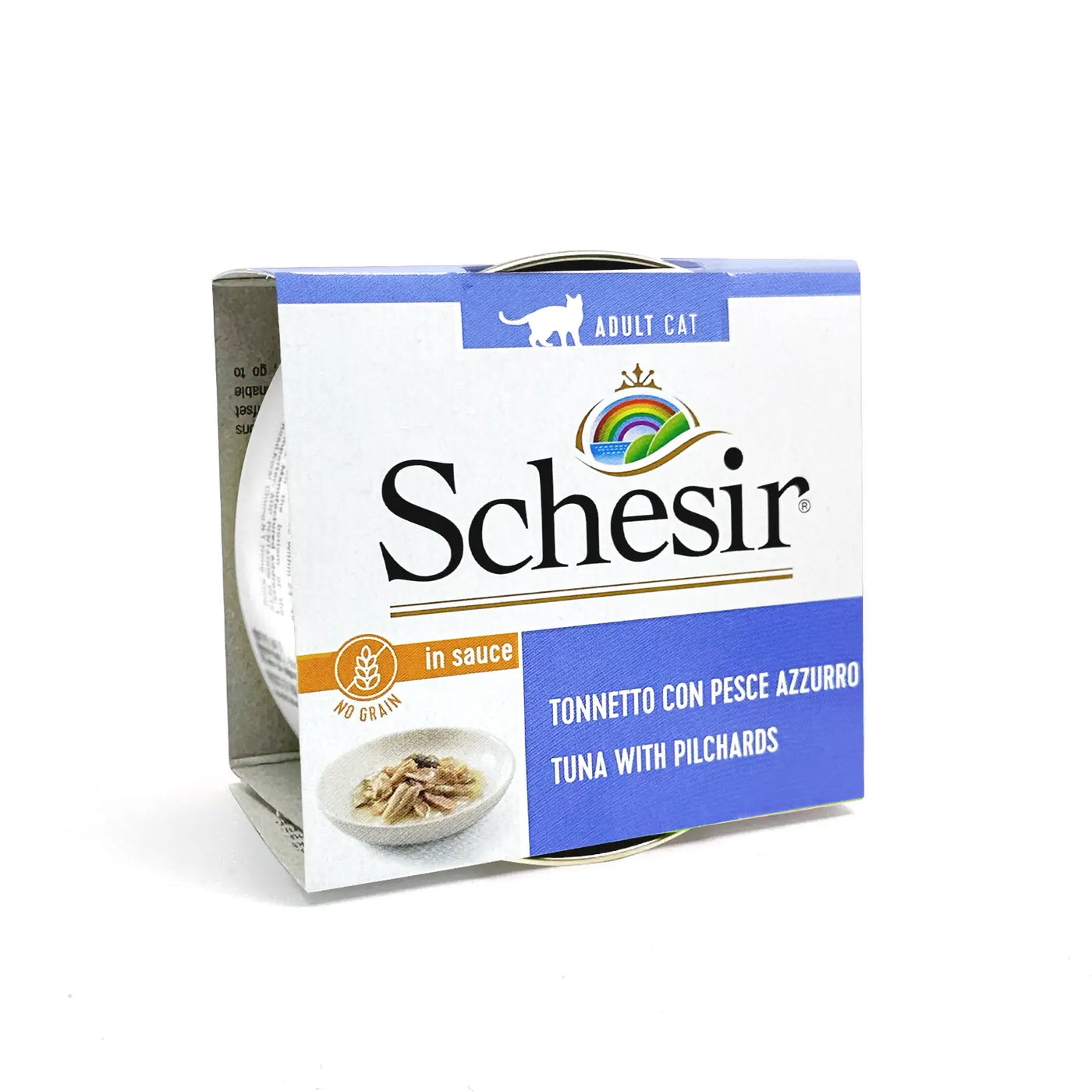 Schesir - 無穀濃湯貓主食罐 吞拿沙丁魚 70克