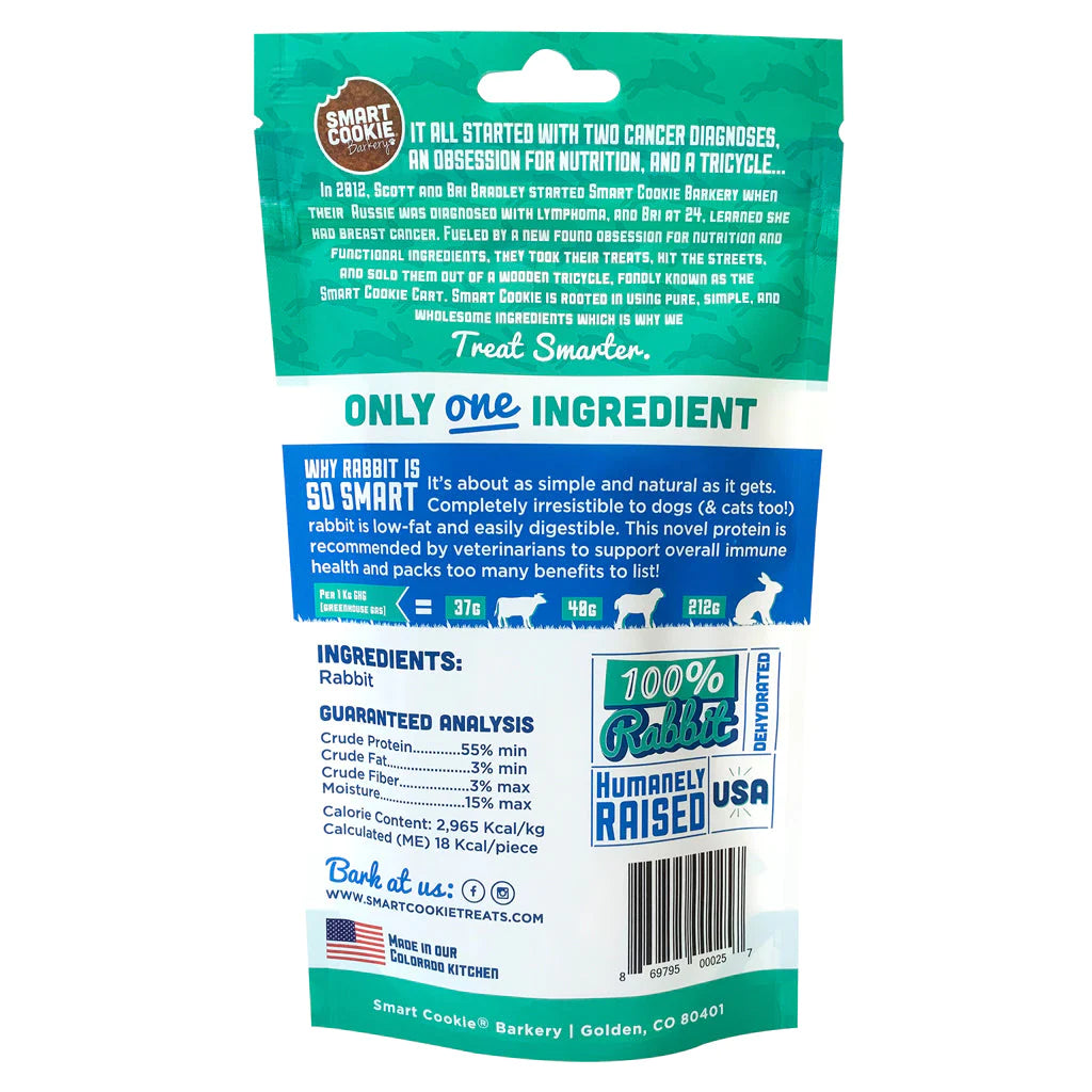 Smart Cookie Barkery Rabbit Collection Rabbit Jerky 85g Vetopia