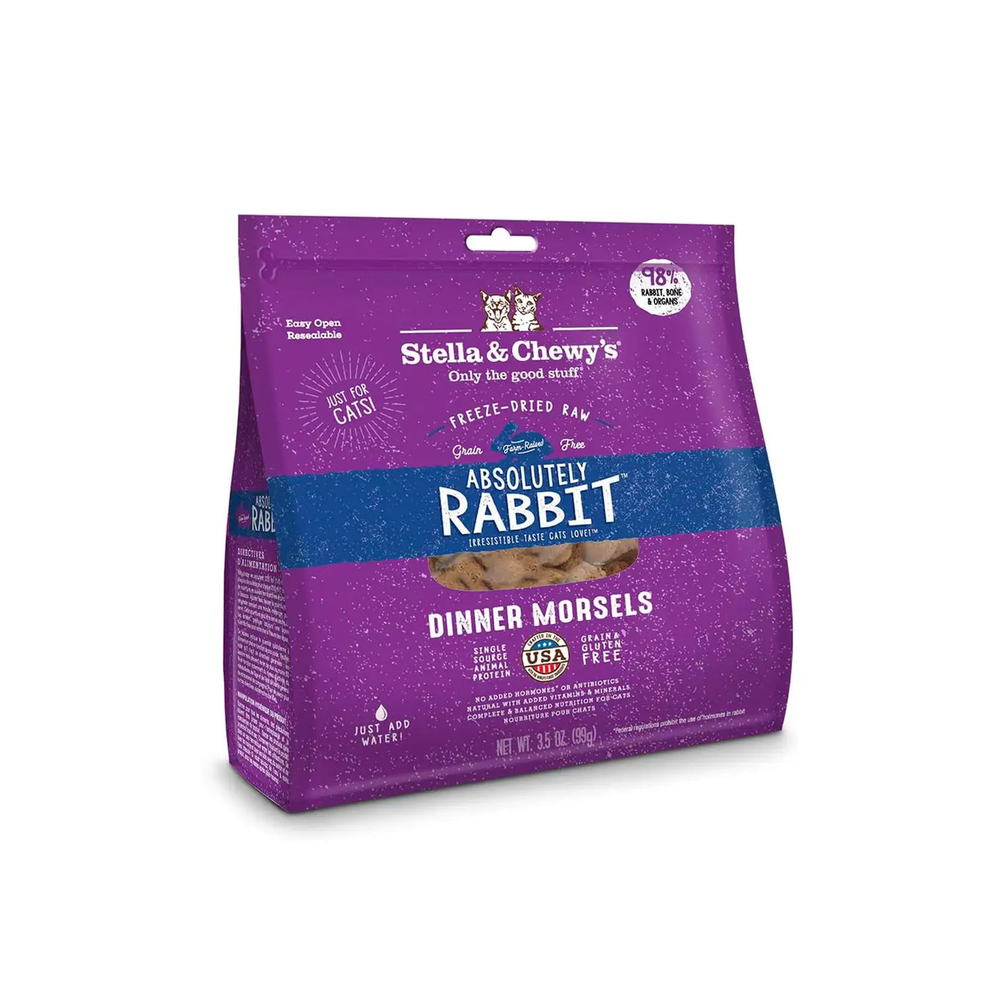 Freeze dried sales rabbit cat food