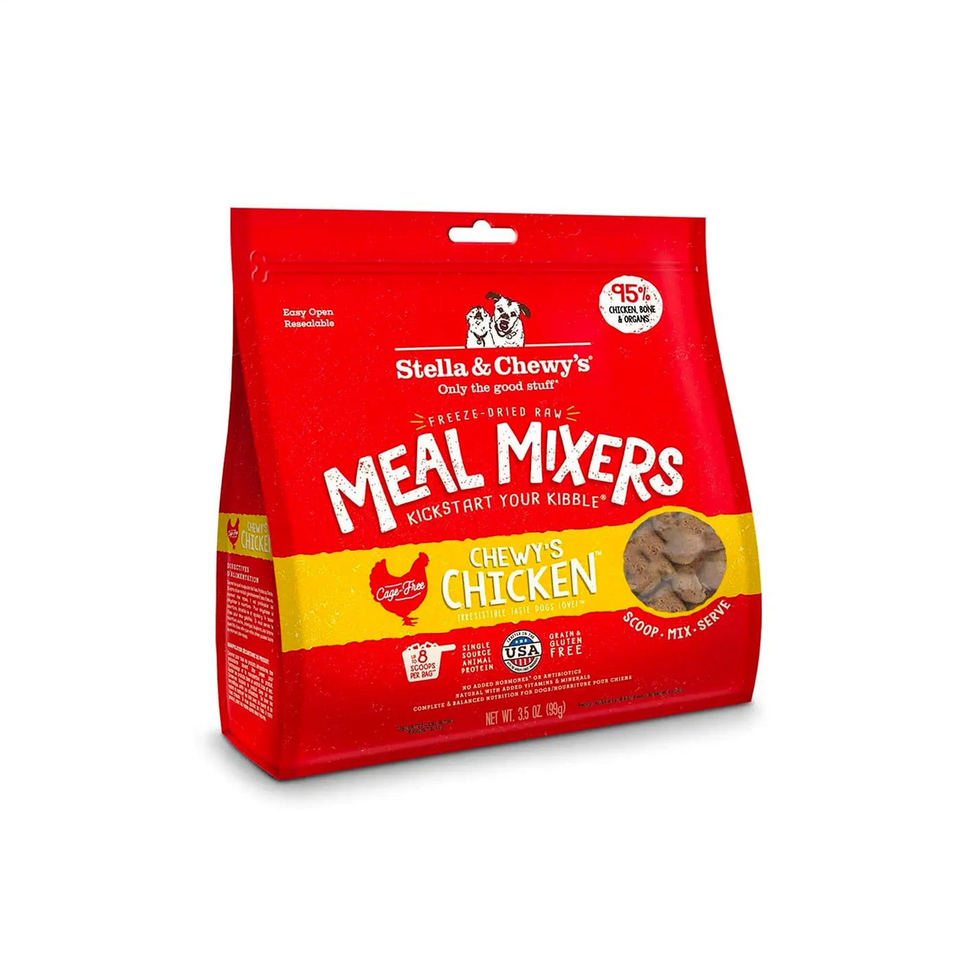 Meal mixers top