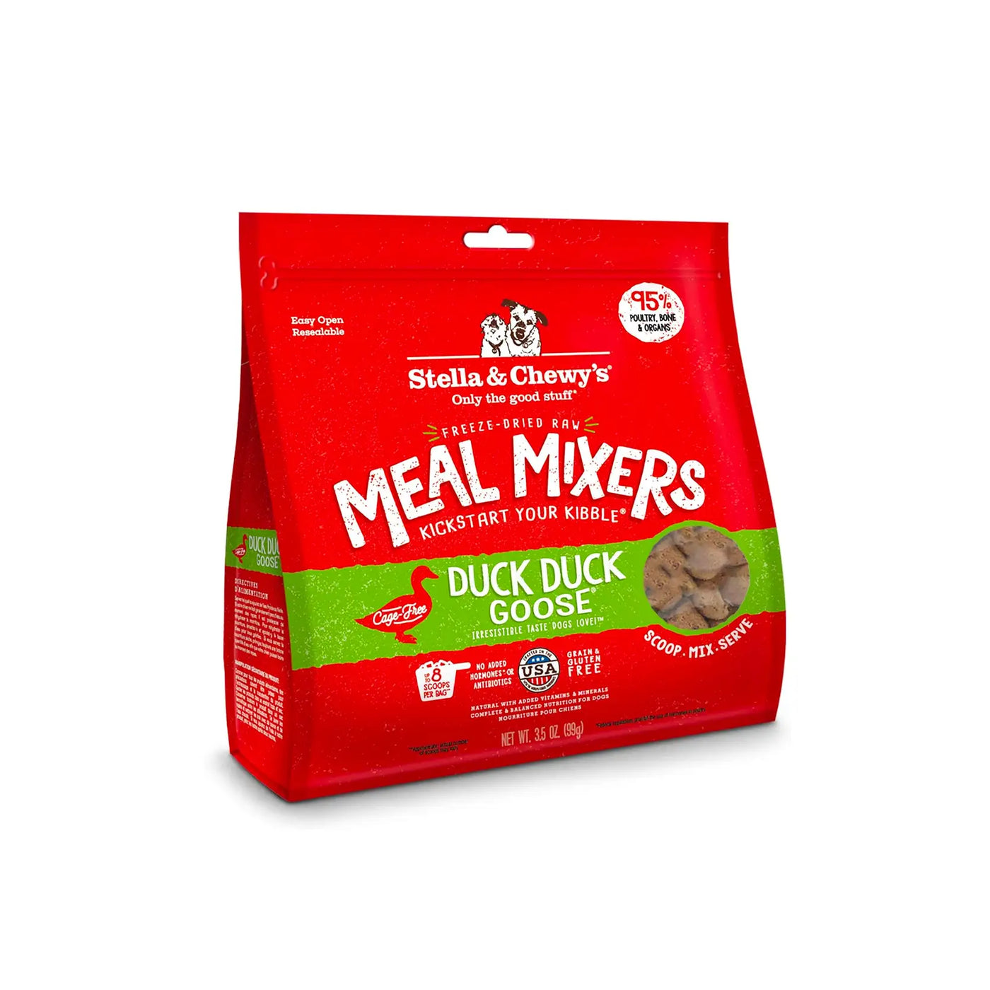 Stella & Chewy's Freeze Dried Chewy's Duck Duck Goose Meal Mixers