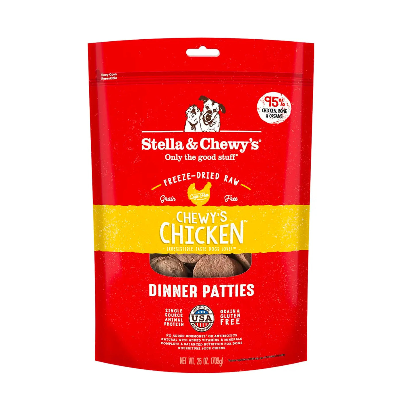 Stella & Chewy's - Freeze Dried Chicken Dinner Pattie