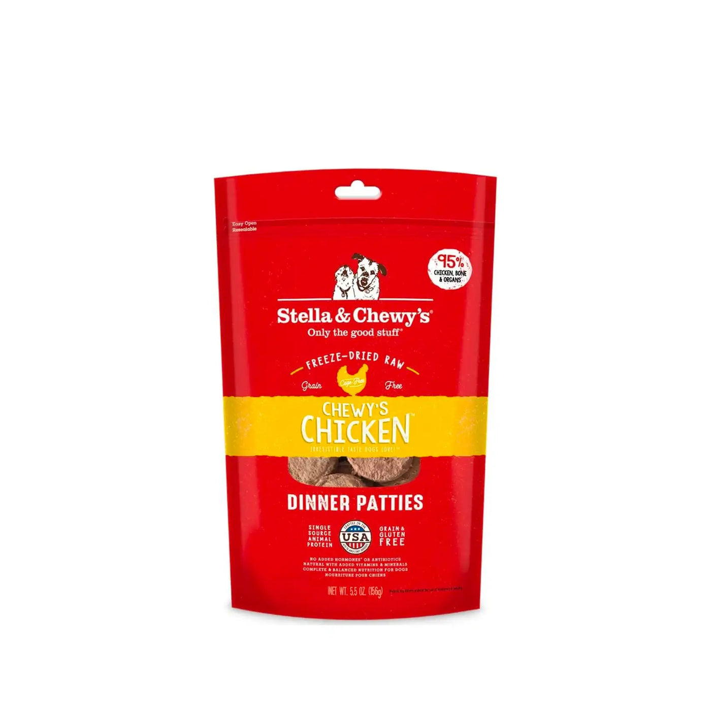 Stella Chewy s Freeze Dried Chicken Dinner Patties Vetopia