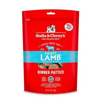 Stella & Chewy's - Freeze Dried Dandy Lamb Dinner Patties - Vetopia
