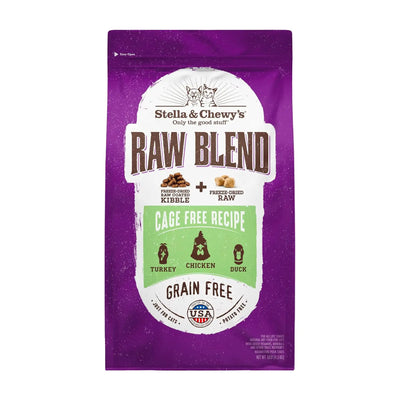 Stella & Chewy's - Freeze Dried Raw Blend Kibble for Cats (Cage Free Recipe)