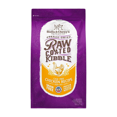 Stella & Chewy's - Freeze Dried Raw Coated Kibble for Cats (Cage-Free Chicken Recipe)