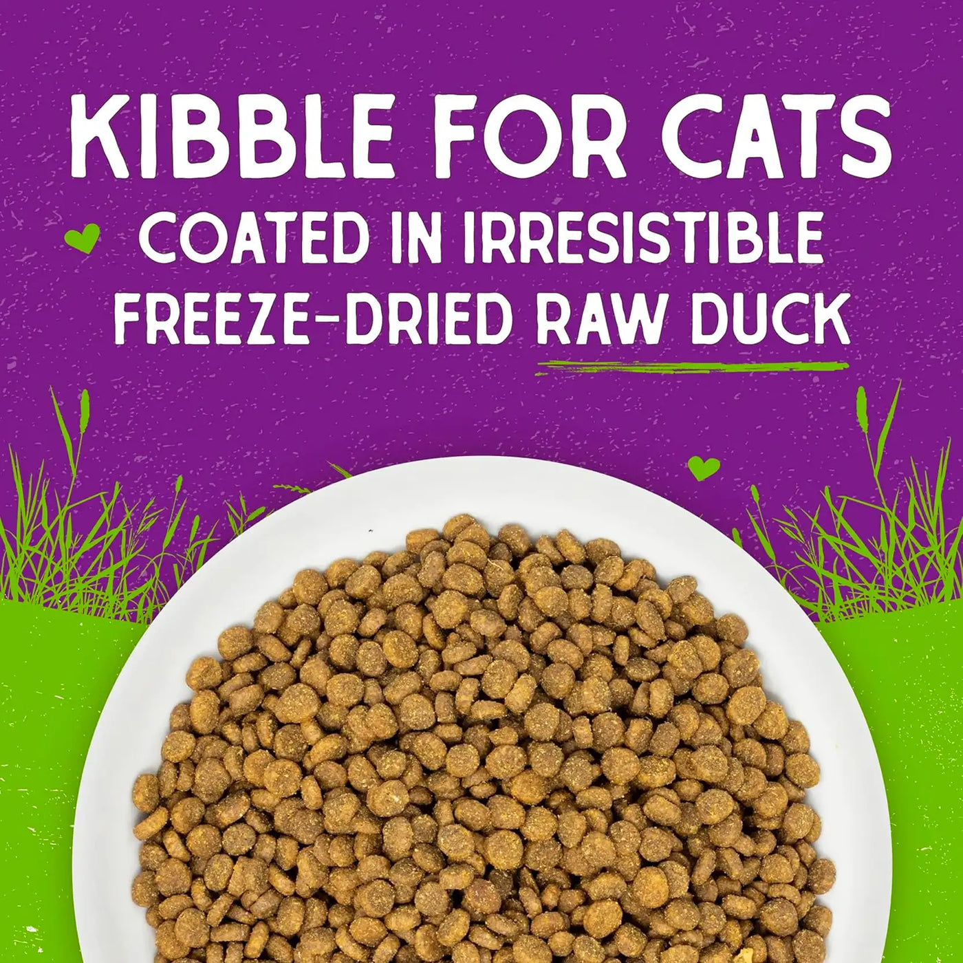 Stella & Chewy's - Freeze Dried Raw Coated Kibble for Cats (Cage-Free Duck Recipe)
