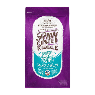 Stella & Chewy's - Freeze Dried Raw Coated Kibble for Cats (Wild-Caught Salmon Recipe)