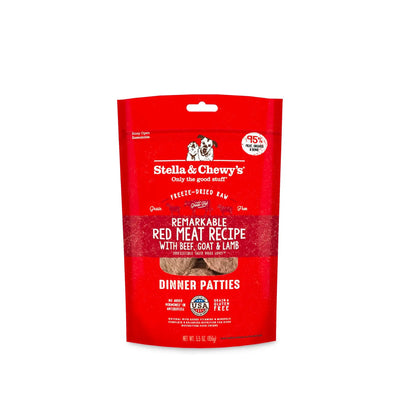 Stella & Chewy's - Freeze Dried Remarkable Red Meat Dinner Patties