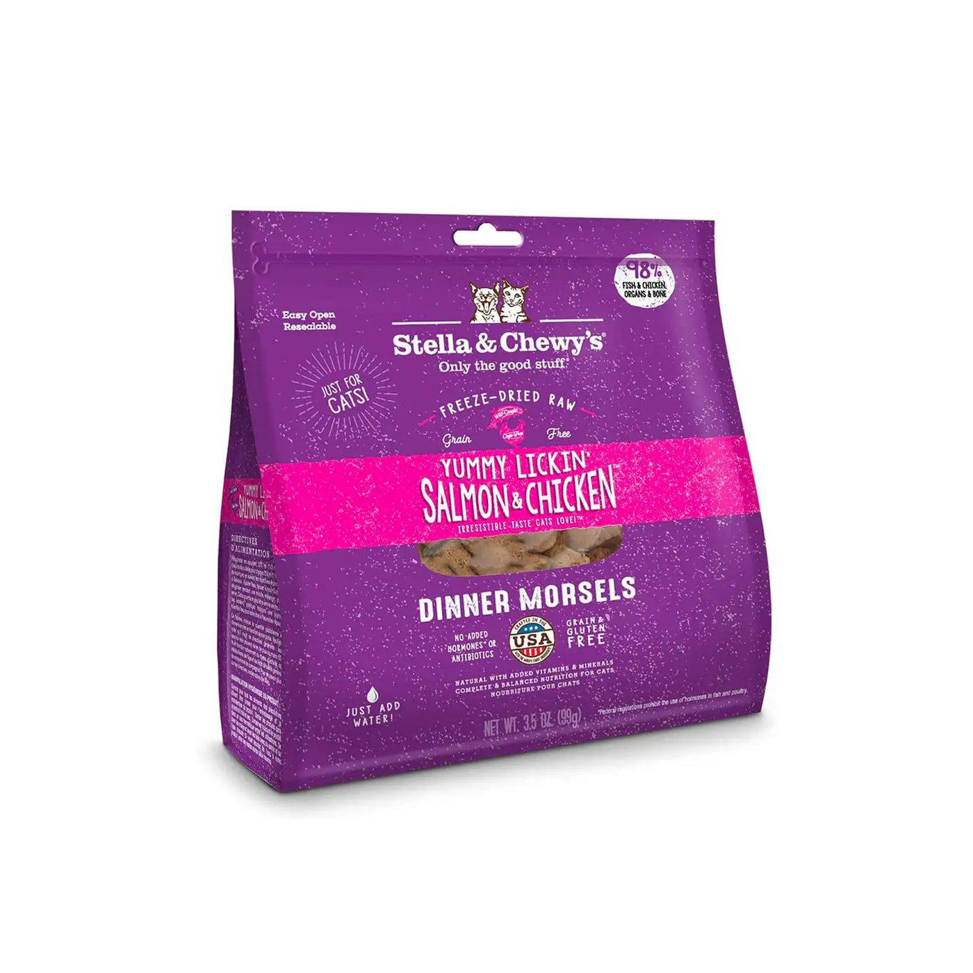 Stella & Chewy's - Freeze Dried Salmon & Chicken Dinners Morsels (Cats)