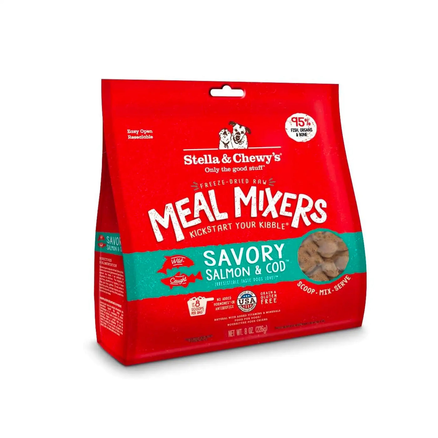 Stella & Chewy's - Freeze Dried Savory Salmon & Cod Meal Mixers