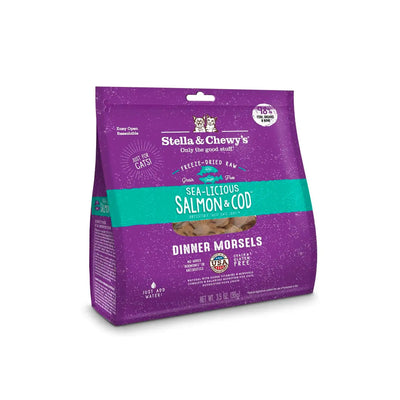 Stella & Chewy's - Freeze Dried Sea Licious Salmon & Cod Dinners Morsels (Cats)