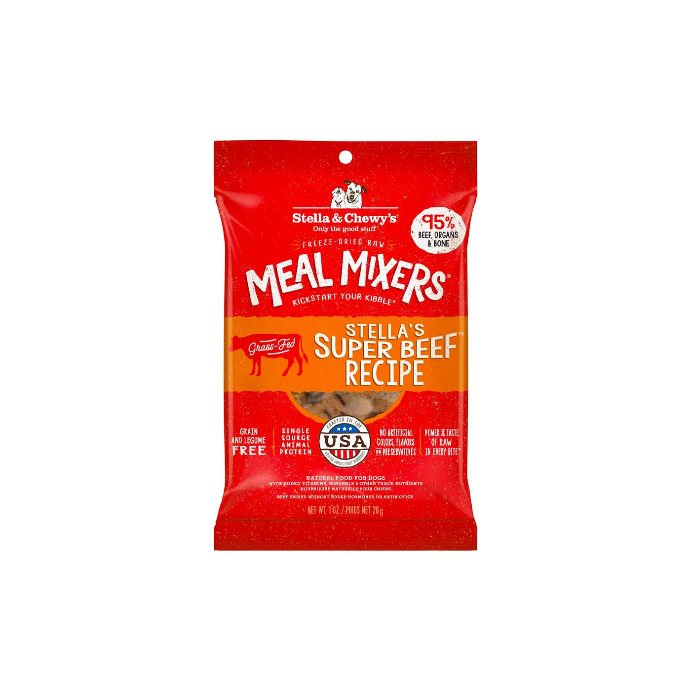 Stella & Chewy's - Freeze Dried Stella's Super Beef Meal Mixers