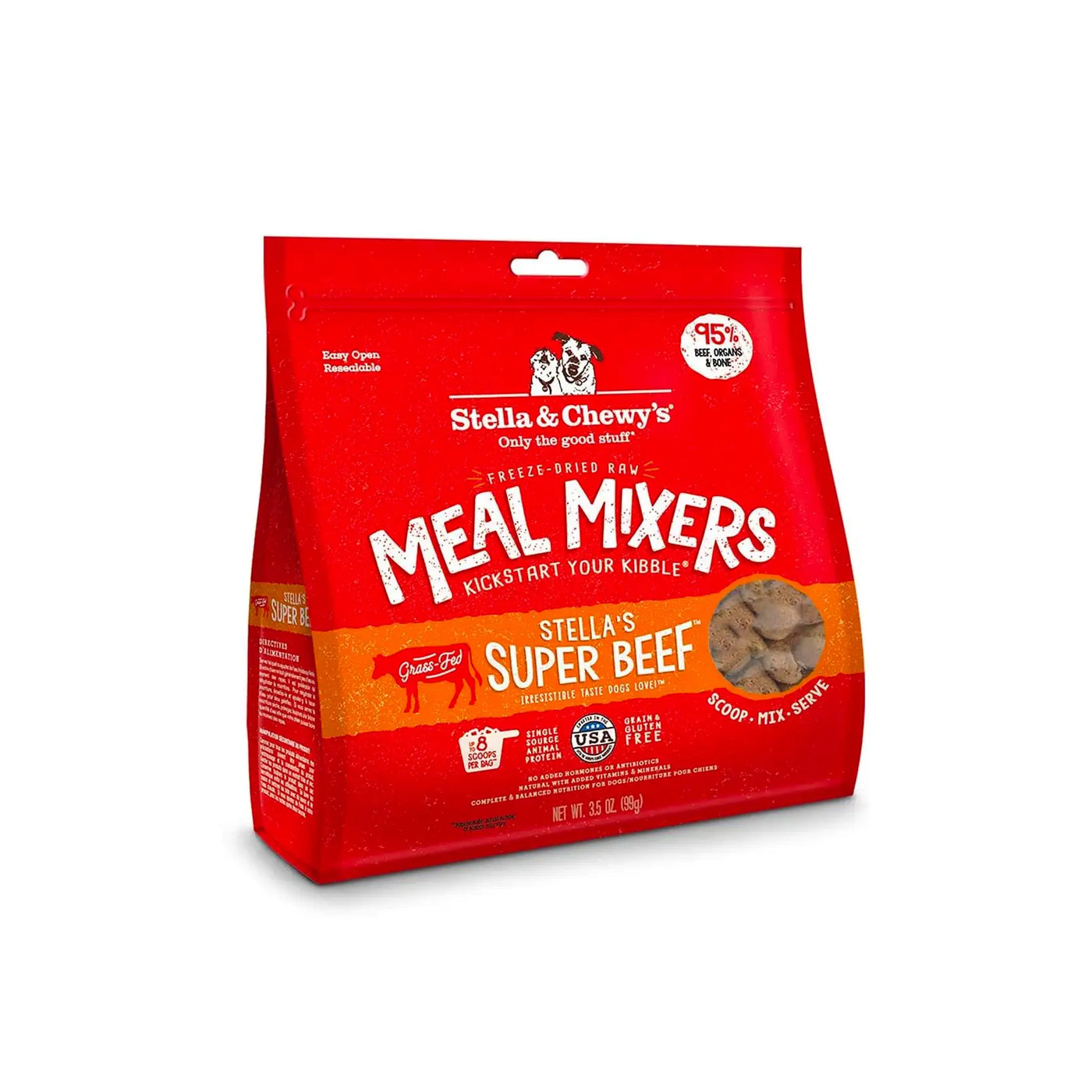 Stella & Chewy's Freeze Dried Stella's Super Beef Meal Mixers Vetopia