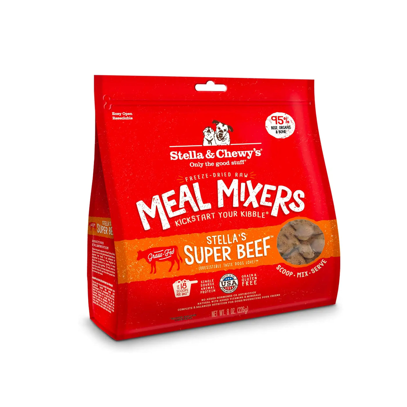 Stella & Chewy's - Freeze Dried Stella's Super Beef Meal Mixers