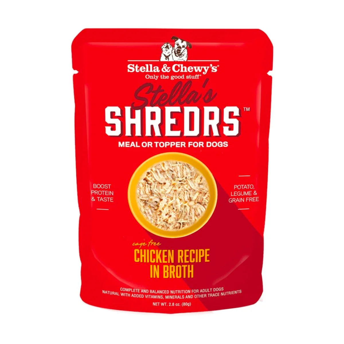 Stella & Chewy's | Shredrs Chicken Recipe in Broth | Vetopia