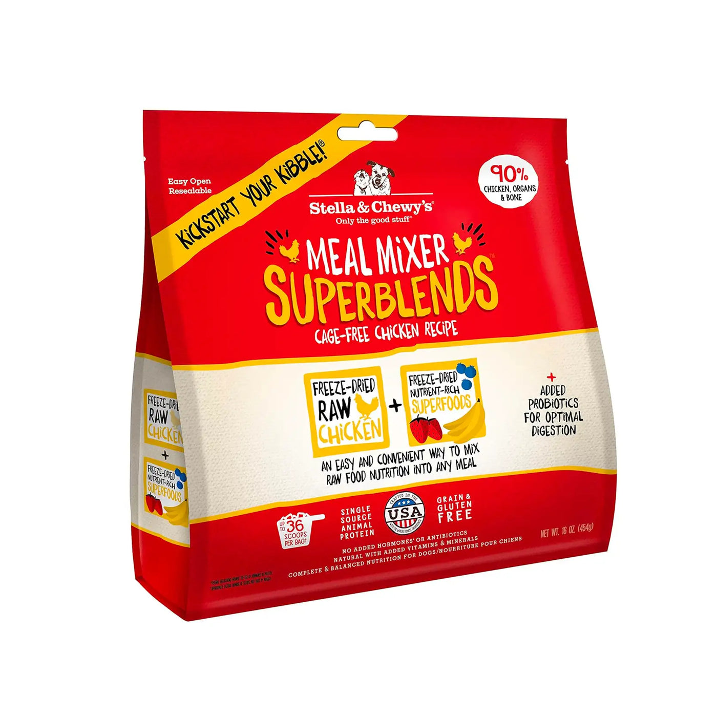 Stella & Chewy's - SuperBlend Cage-Free Chicken Recipe Meal Mixers
