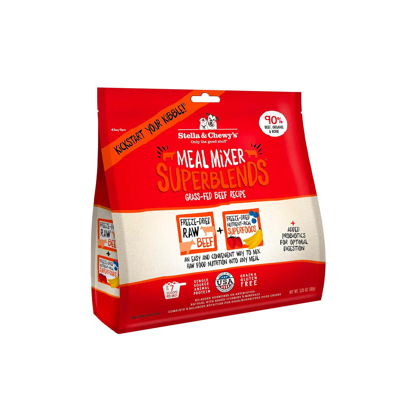 Stella & Chewy's SuperBlend GrassFed Beef Recipe Meal Mixers Vetopia