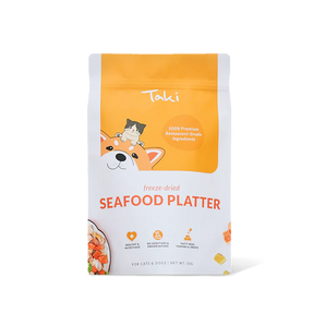 Taki Freeze Dried Treats for Dogs & Cats - Seafood Platter 50g