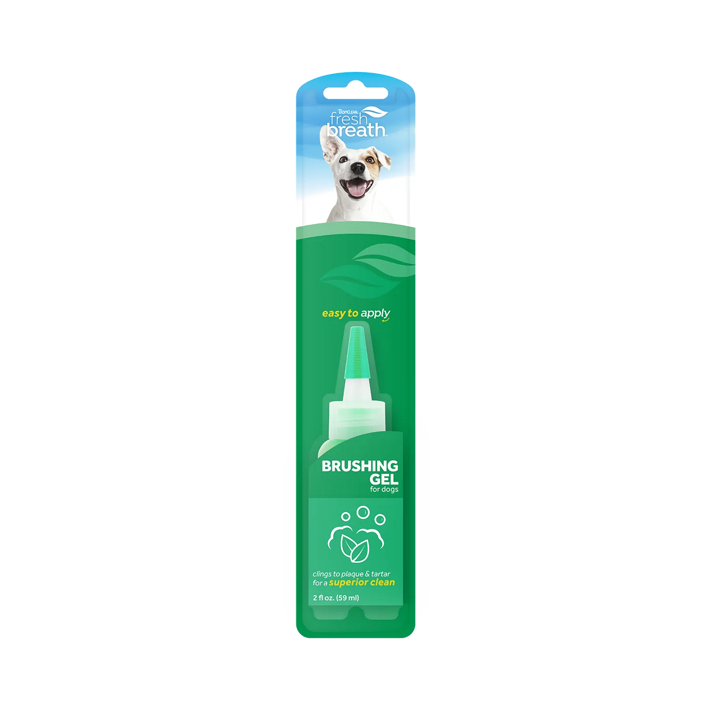 TropiClean - Fresh Breath Clean Teeth Gel For Dogs 2oz