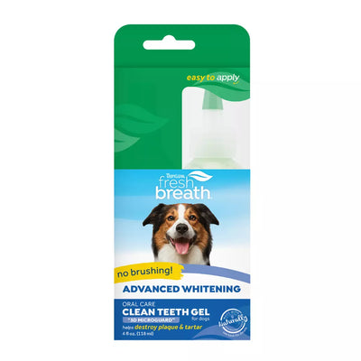 Tropiclean - Fresh Breath Advanced Whitening Oral Care Gel For Dogs