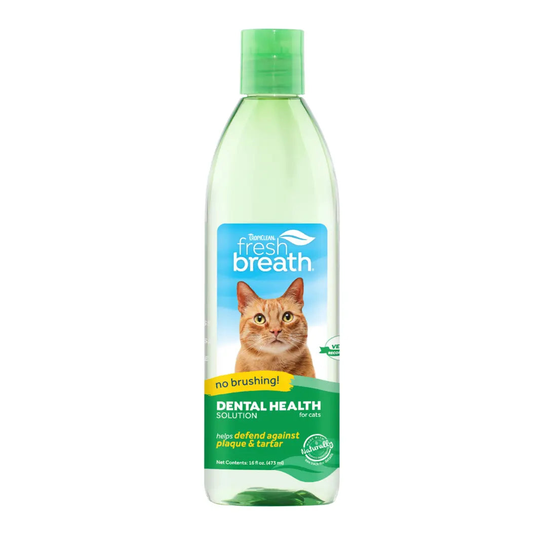 Tropiclean - Fresh Breath Dental Health Solution For Cats