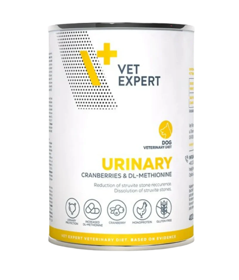 Vet Expert V+ Urinary Dog Can Food 400g