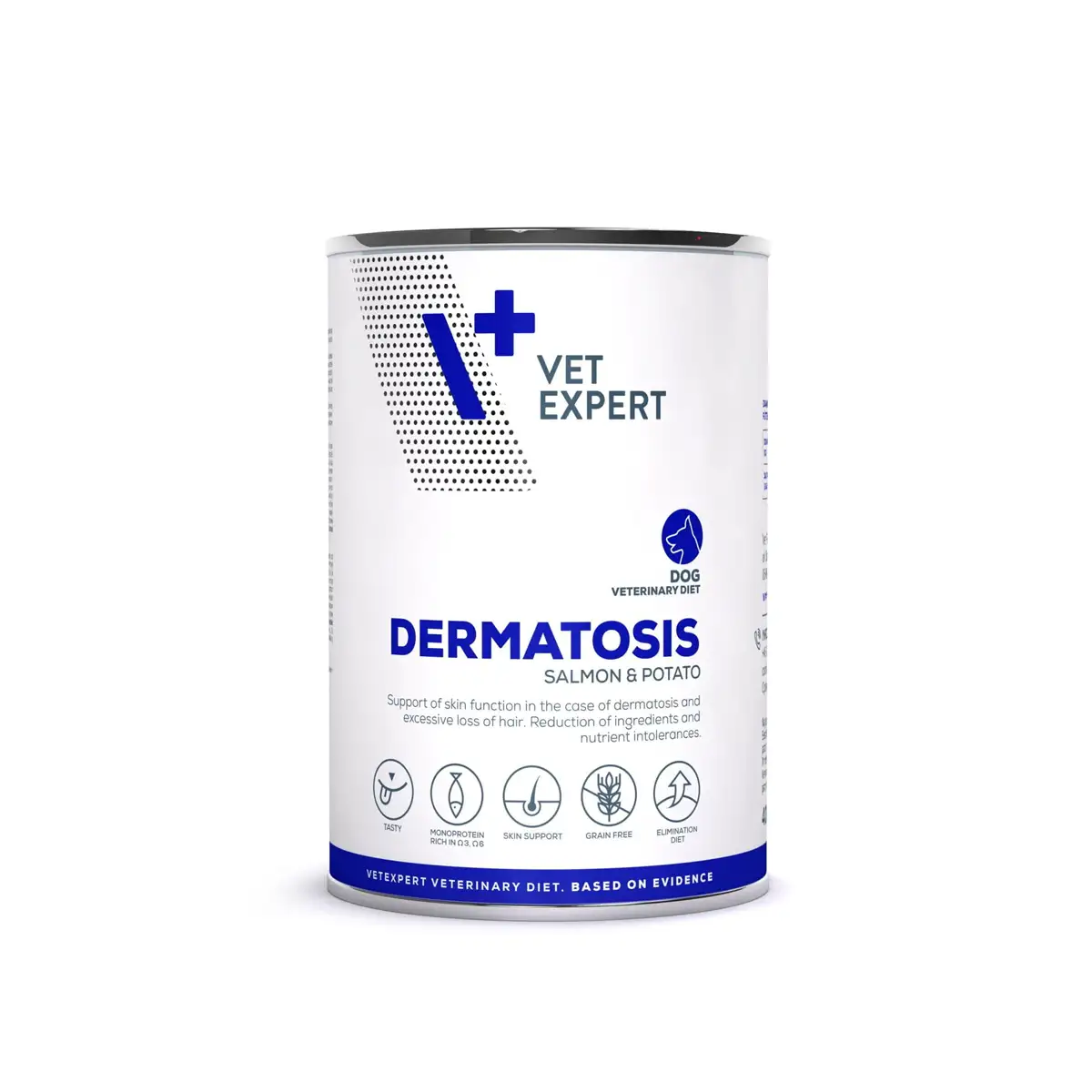 Vet Expert V+ Dermatosis Dog (Salmon & Potato) 400g