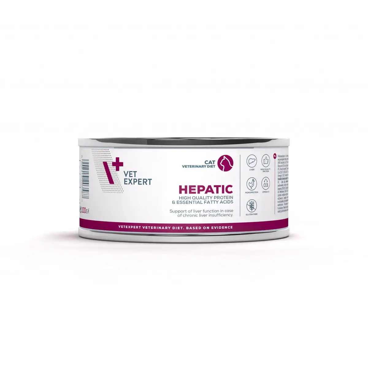 Vet Expert V+ Hepatic Cat Can Food 100g