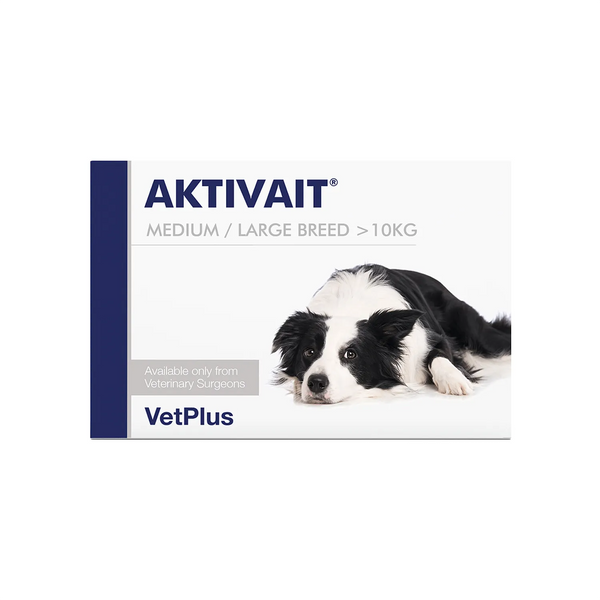 VetPlus | Aktivait 中大型犬用（腦部健康補充劑）60粒膠囊