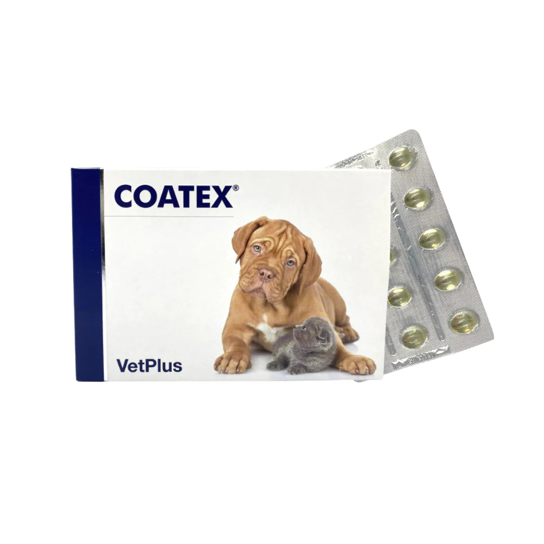 VetPlus - Coatex Skin & Coat Supplement for Pets - 240caps