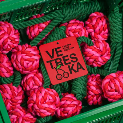 Vetreska - Cherry Knot Rope Toy