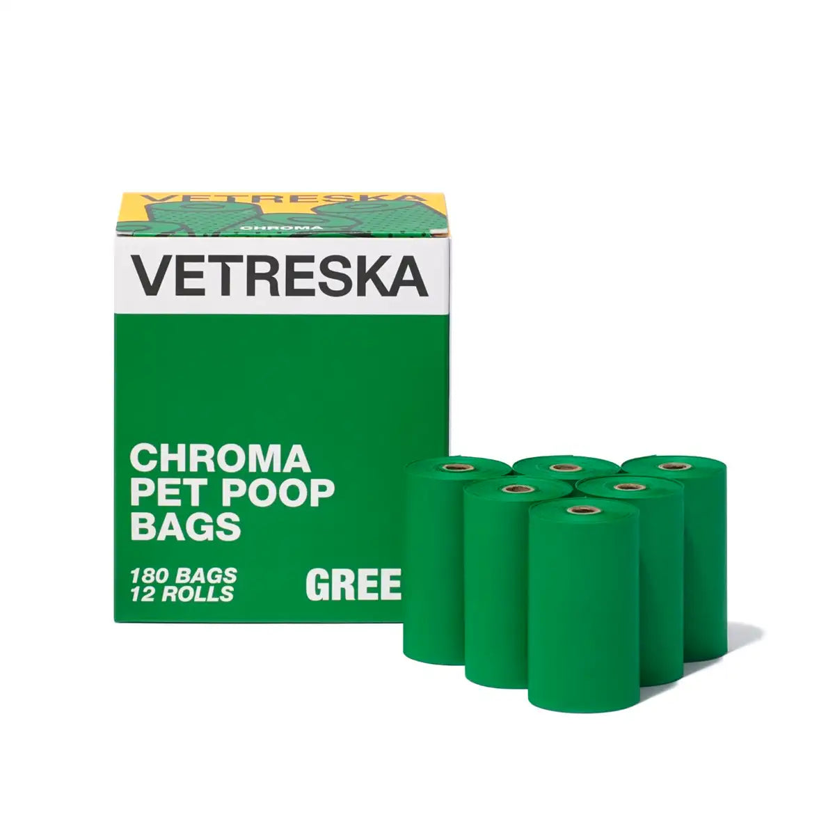 Vetreska - Chroma Pet Poop Bags (12 Rolls)
