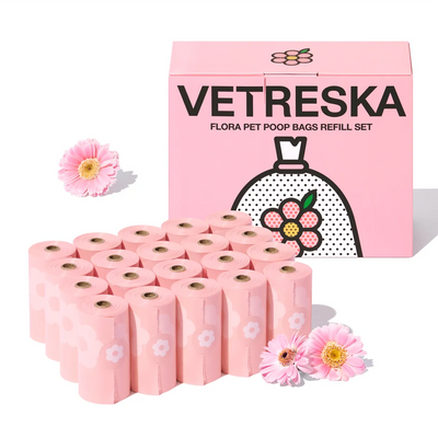 Vetreska - Flora Pet Poop Bags (20 rolls)