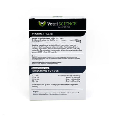 VetriScience | Vetri SAMe 225 Liver Supplement for Dogs | Vetopia