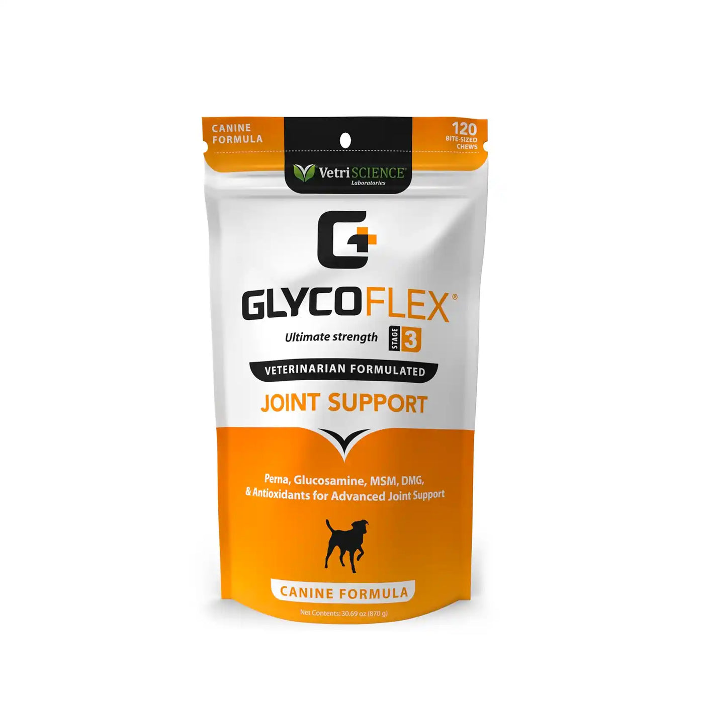 VetriScience | GlycoFlex 3 Bite Sized Chews Dog Joint Supplement | Vetopia