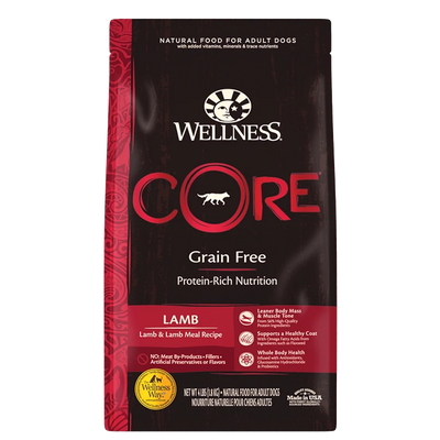 Wellness CORE - Grain Free Dog Food - Lamb Meal