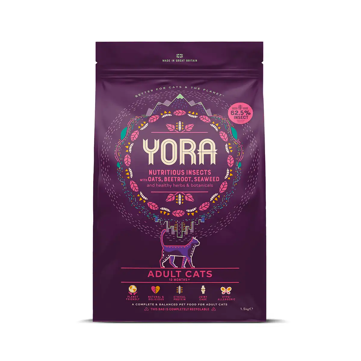 Yora Complete Insect Based Adult Cat Food Vetopia