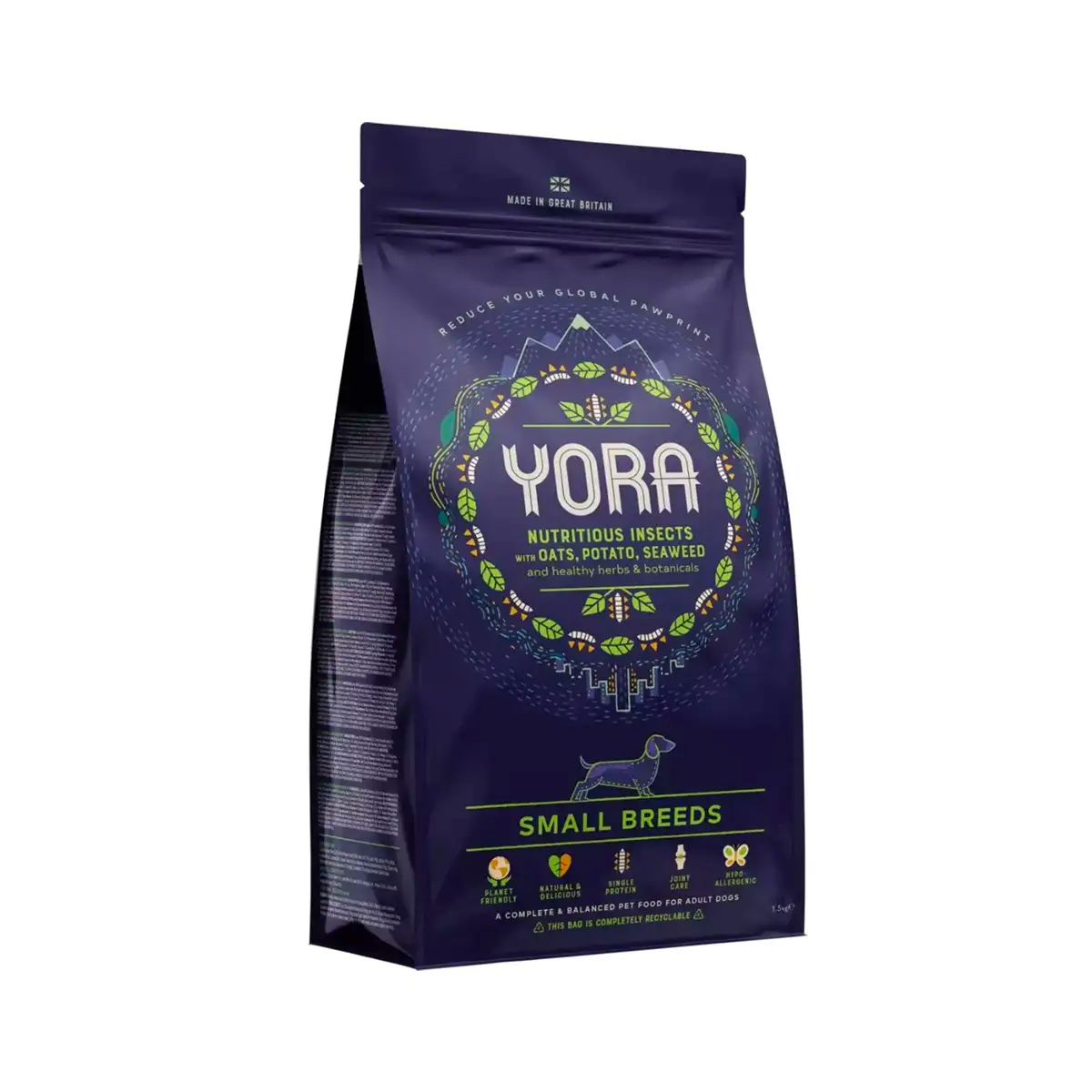 Yora Complete Insect Based Adult Small Breed Dog Food Vetopia