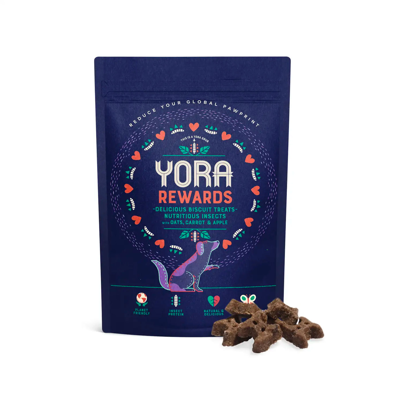 YORA - 昆蟲單一蛋白狗零食 40G