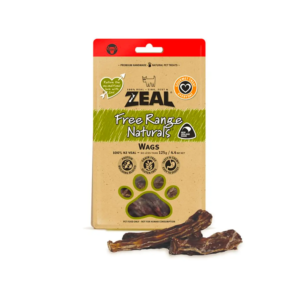 Zeal | Free Range Naturals Air-Dried Dog Treats | Wags | Vetopia