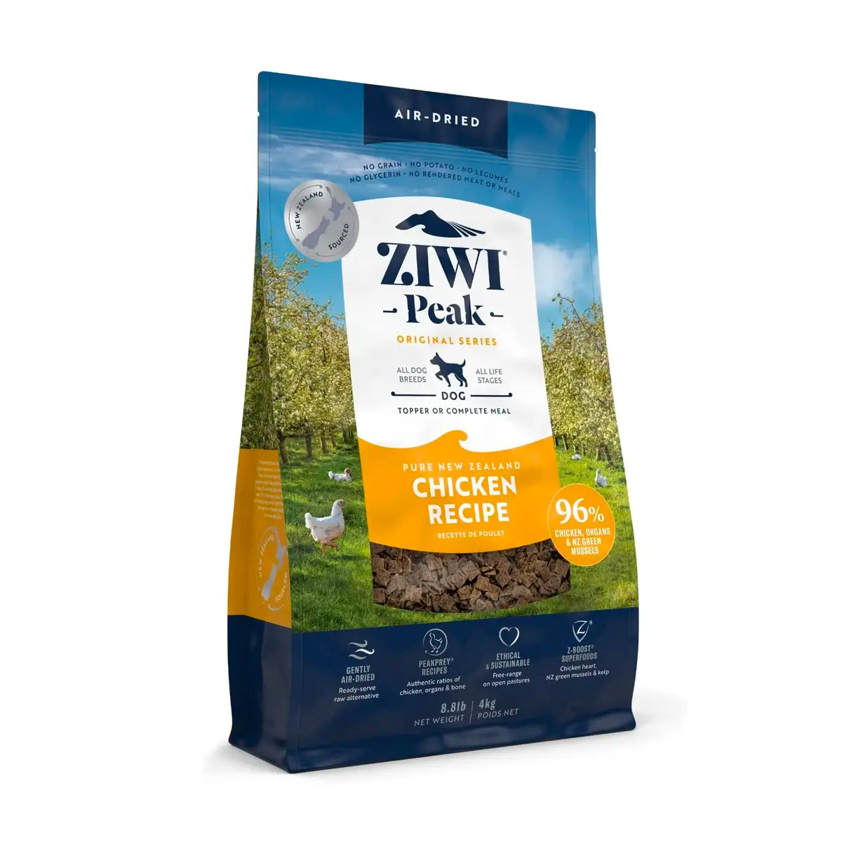 ZiwiPeak Air-Dried Dog Food - Free Range Chicken